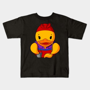 Cleaner Rubber Duck Kids T-Shirt